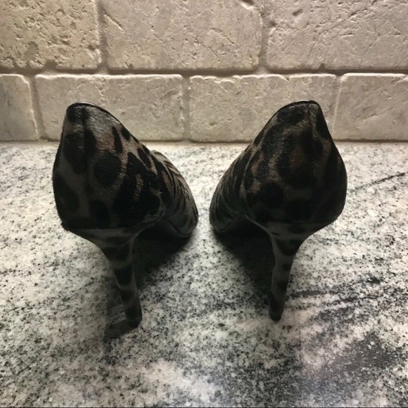 Nine West NW Jackpot Real Cow Fur Heels - Picture 5 of 8